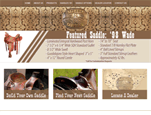 Tablet Screenshot of mccallsaddle.com